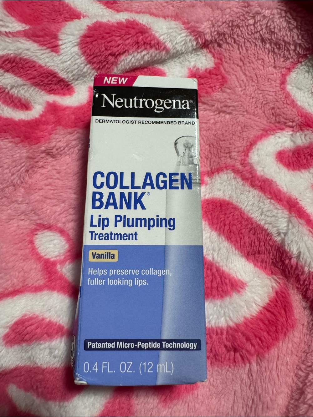 Neutrogena Collagen Bank Lip Plumping Treatment - Vanilla New $18